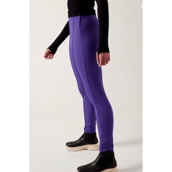 ATHLETA glacier snow skinny pants in noble blue size 4T Tall - Picture 1 of 8